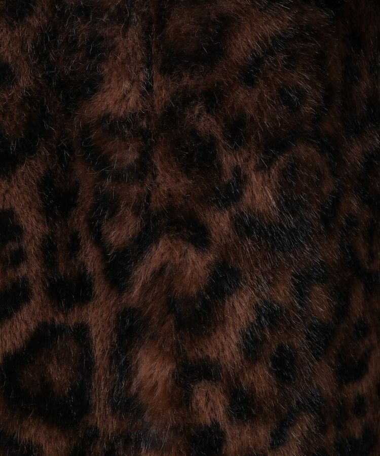 Editt by YECCA VECCA「レオパード柄ファージレ」|ブルゾン・スタジャン|