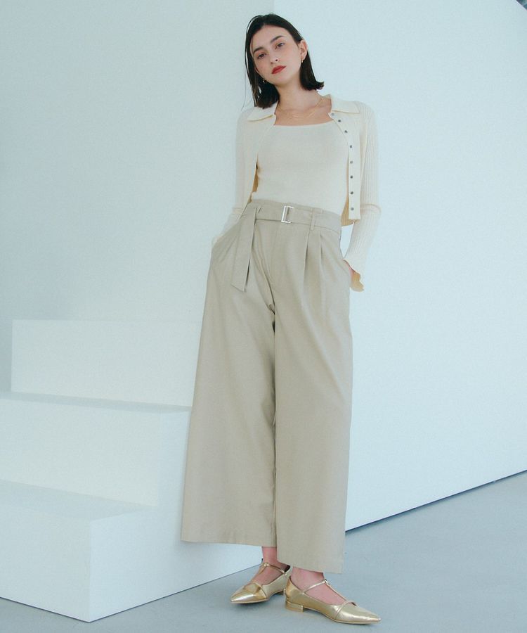 YECCA VECCA「【2点SET】キャミセット襟付きカーディガン」|カーディガン|