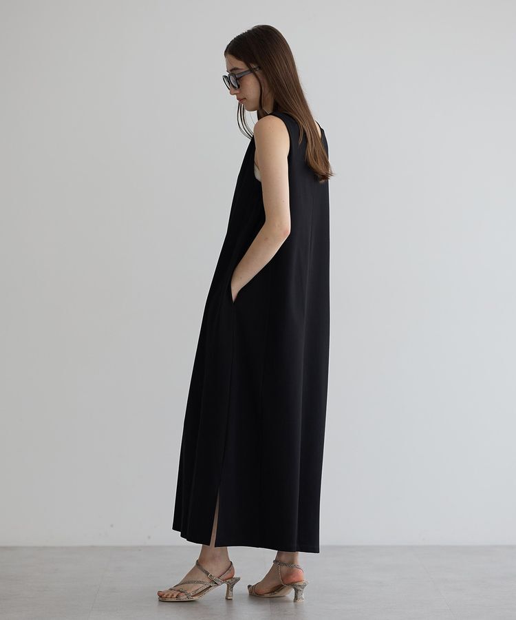 YECCA VECCA「2wayノースリーブカットワンピース」|ワンピース|