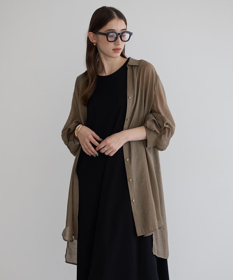 YECCA VECCA「2wayノースリーブカットワンピース」|ワンピース|