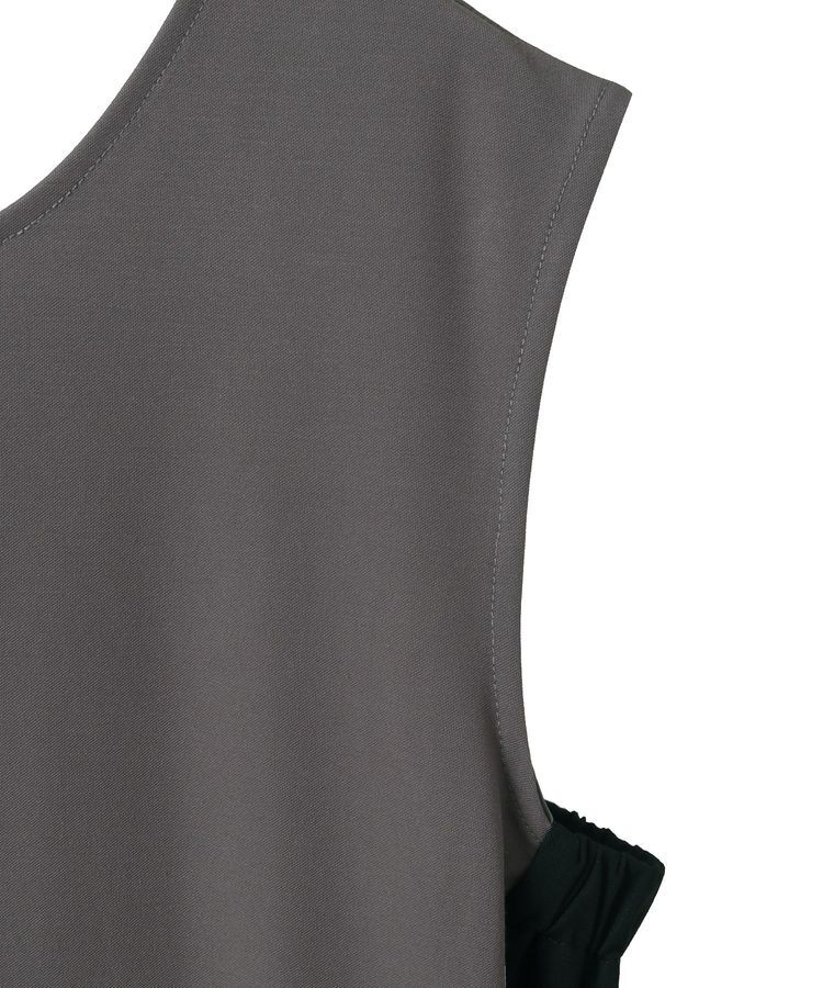 YECCA VECCA「2wayノースリーブカットワンピース」|ワンピース|