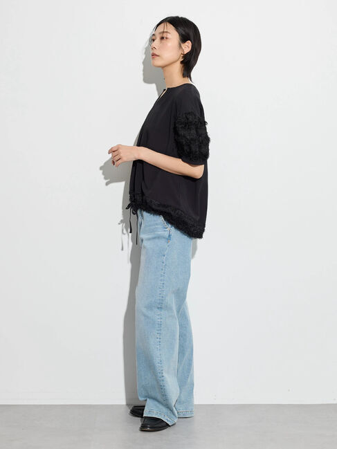 GARAGE OF GOOD CLOTHING「フリンジジャカードブラウス」|シャツ・ブラウス|