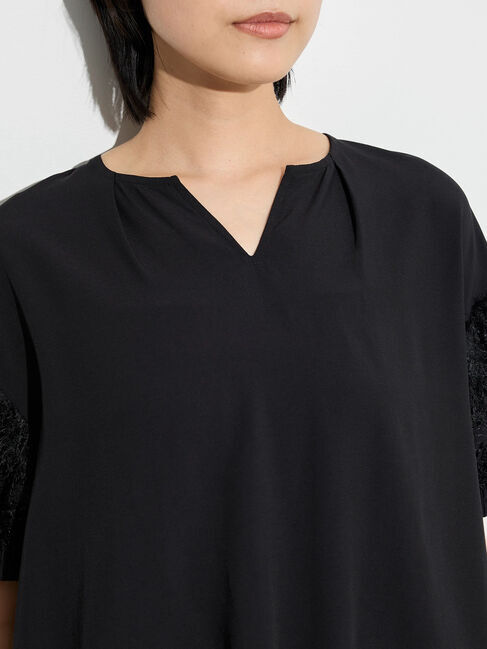 GARAGE OF GOOD CLOTHING「フリンジジャカードブラウス」|シャツ・ブラウス|