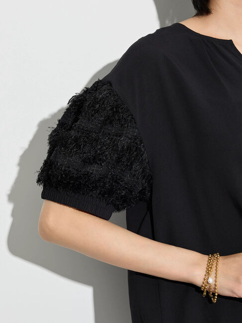 GARAGE OF GOOD CLOTHING「フリンジジャカードブラウス」|シャツ・ブラウス|