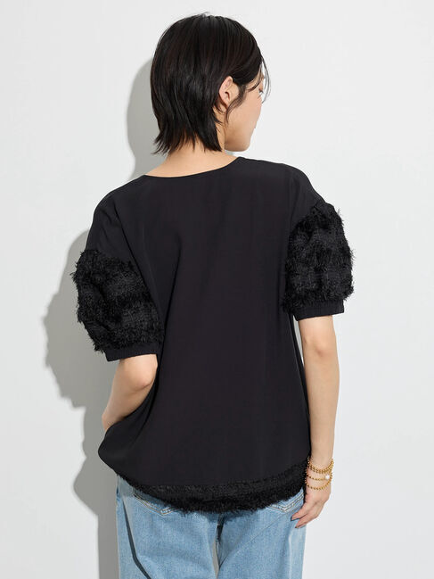 GARAGE OF GOOD CLOTHING「フリンジジャカードブラウス」|シャツ・ブラウス|