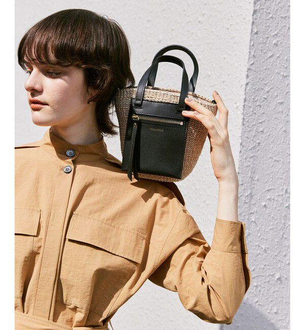 allureville「【VIOLAd'ORO (ヴィオラドーロ) 】 MIROミニアバカ」|かごバッグ|