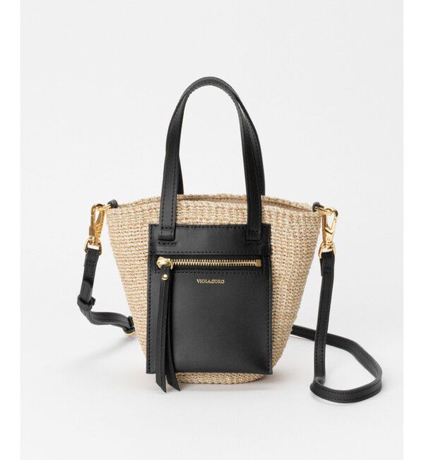 allureville「【VIOLAd'ORO (ヴィオラドーロ) 】 MIROミニアバカ」|かごバッグ|