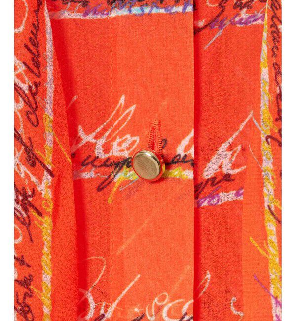 LOULOU WILLOUGHBY「【LOULOU WILLOUGHBY】RATTIレタードボーダーブラウス」|シャツ・ブラウス|