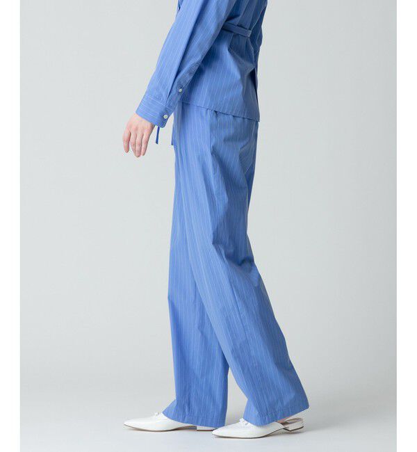 allureville「タイプライターストライプパンツ」|チノ|