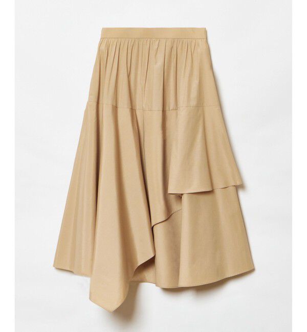 LOULOU WILLOUGHBY「【LOULOU WILLOUGHBY】イレギュラーラッフルスカート」|フレア|