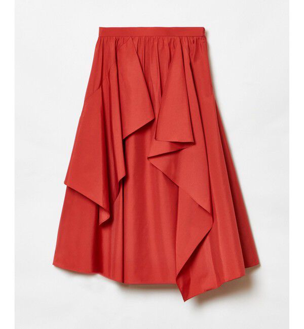 LOULOU WILLOUGHBY「【LOULOU WILLOUGHBY】イレギュラーラッフルスカート」|フレア|