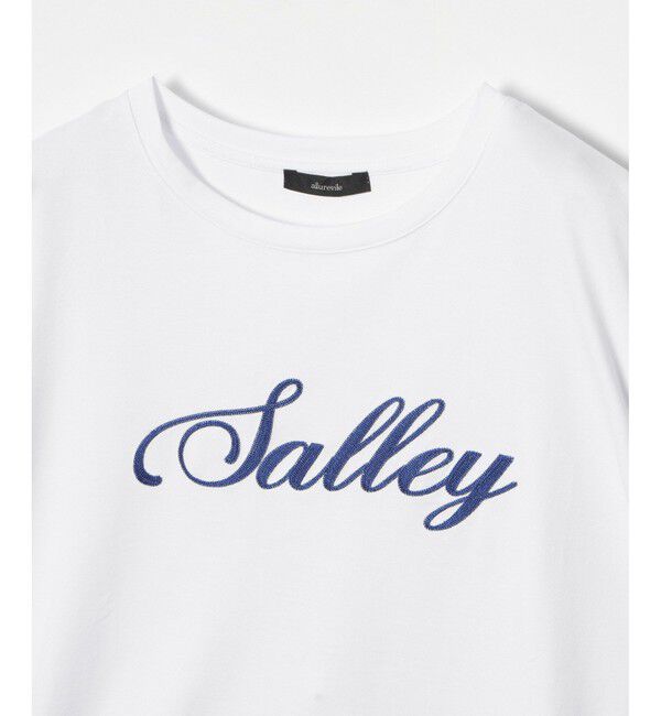 allureville「エンブロイダリーロゴTEE」|Tシャツ・カットソー|