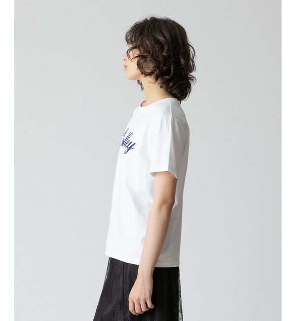 allureville「エンブロイダリーロゴTEE」|Tシャツ・カットソー|
