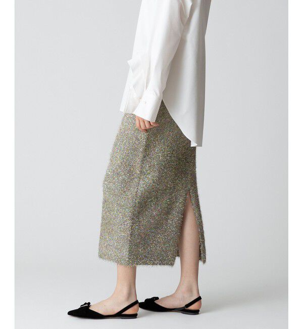 allureville「マルチラメシャギースカート」|スカート|