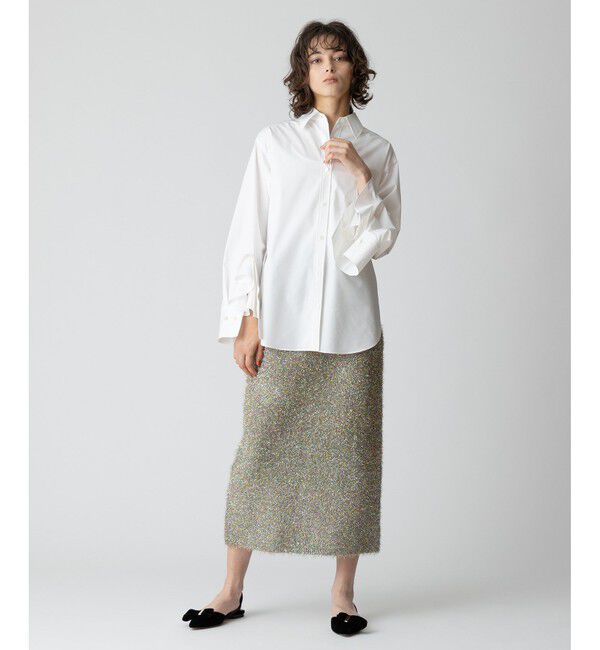 allureville「マルチラメシャギースカート」|スカート|