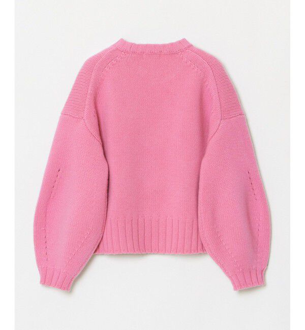 allureville「ウールカシミヤランタンスリーブプルオーバー」|ニット・セーター|