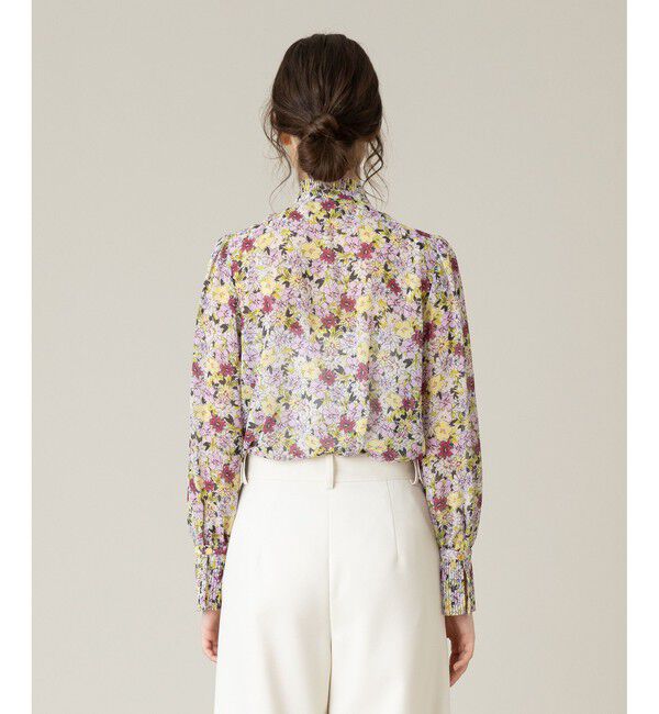 LOULOU WILLOUGHBY「【LOULOU WILLOUGHBY】小花プリント ブラウス」|シャツ・ブラウス|