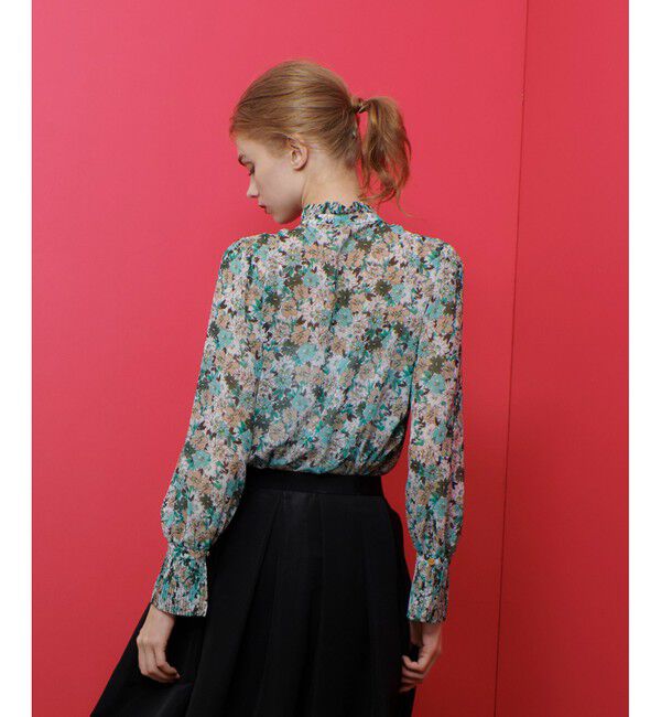 LOULOU WILLOUGHBY「【LOULOU WILLOUGHBY】小花プリント ブラウス」|シャツ・ブラウス|