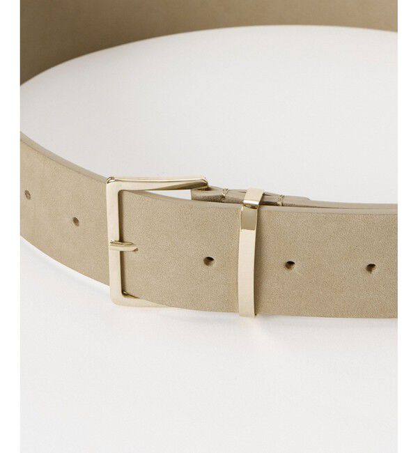 allureville「ワイドヌバックベルト」|ベルト|