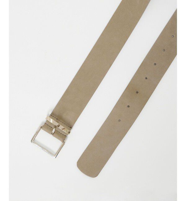 allureville「ワイドヌバックベルト」|ベルト|