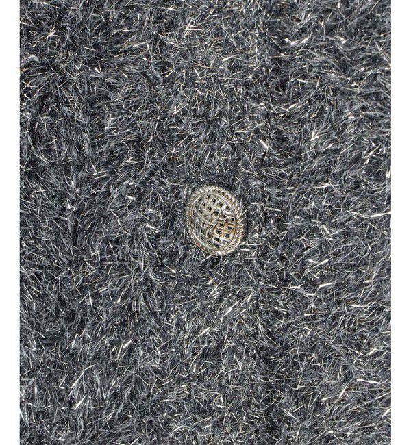 LOULOU WILLOUGHBY「【LOULOU WILLOUGHBY】フィルムフェザーミドルカーディガン」|カーディガン|