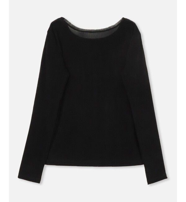 allureville「シアーストライプロンT」|Tシャツ・カットソー|