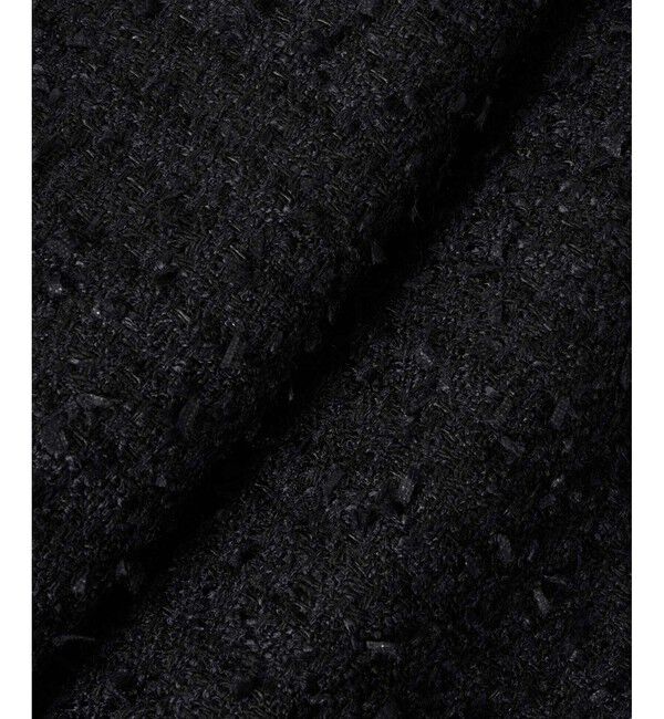 LOULOU WILLOUGHBY「【LOULOU WILLOUGHBY】ファンシーツイードクルージャケット」|ノーカラージャケット|