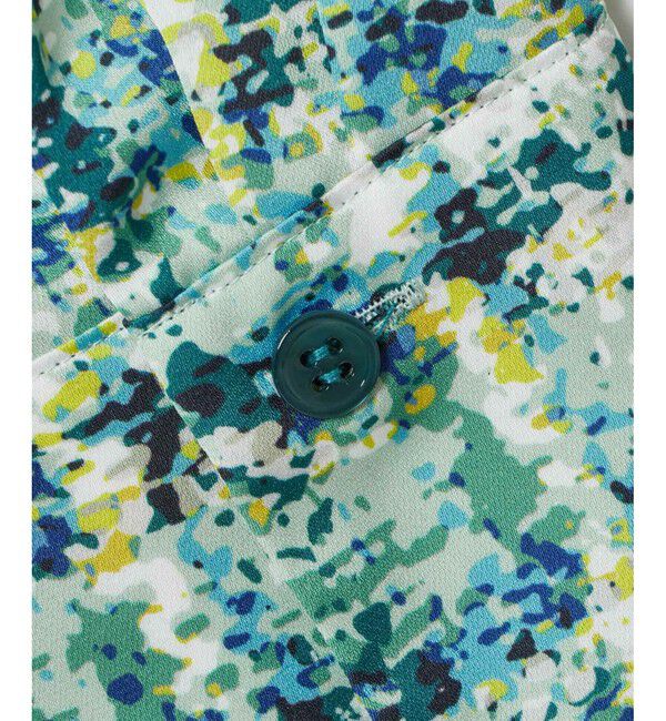 LOULOU WILLOUGHBY「【LOULOU WILLOUGHBY】チェックプリントボウタイブラウス」|シャツ・ブラウス|