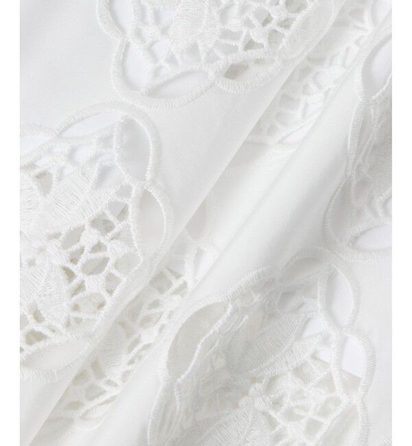 LOULOU WILLOUGHBY「【LOULOU WILLOUGHBY】タフタシシュウタイトスカート」|タイト|