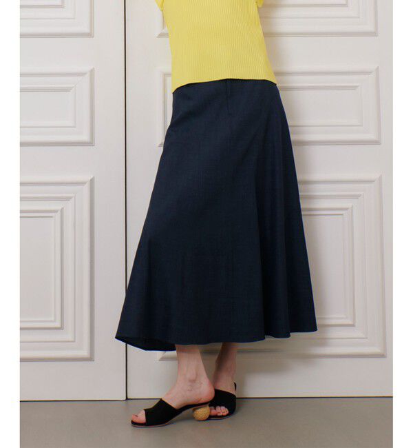 LOULOU WILLOUGHBY「【LOULOU WILLOUGHBY】デニムライクマーメイドスカート」|フレア|