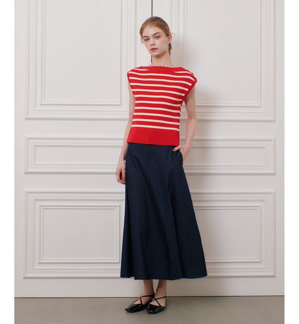 LOULOU WILLOUGHBY「【LOULOU WILLOUGHBY】デニムライクマーメイドスカート」|フレア|