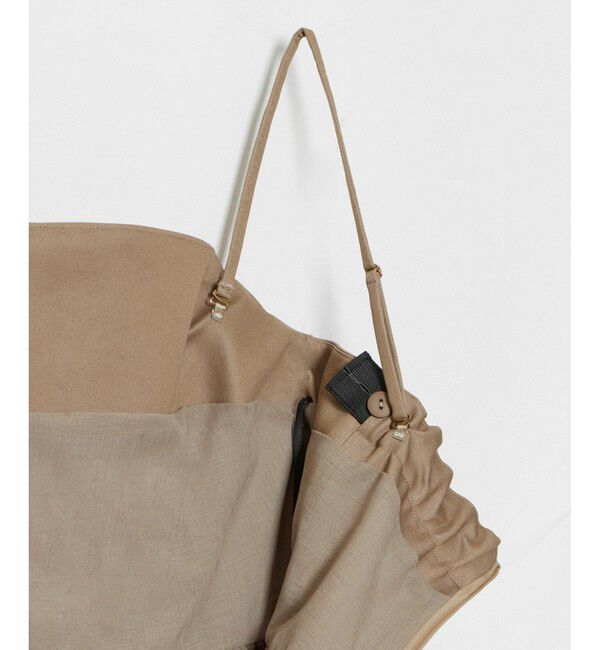 LOULOU WILLOUGHBY「【LOULOU WILLOUGHBY】シャンブレーベアワンピース」|ワンピース|