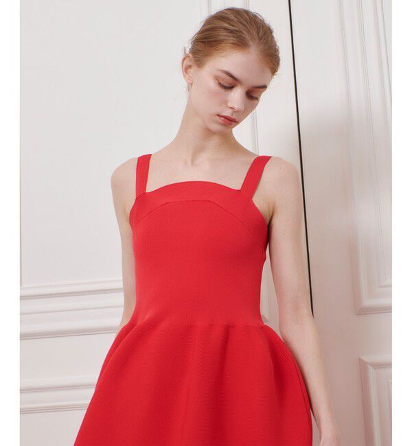 LOULOU WILLOUGHBY「【LOULOU WILLOUGHBY】ニットコクーンキャミワンピース」|ワンピース|