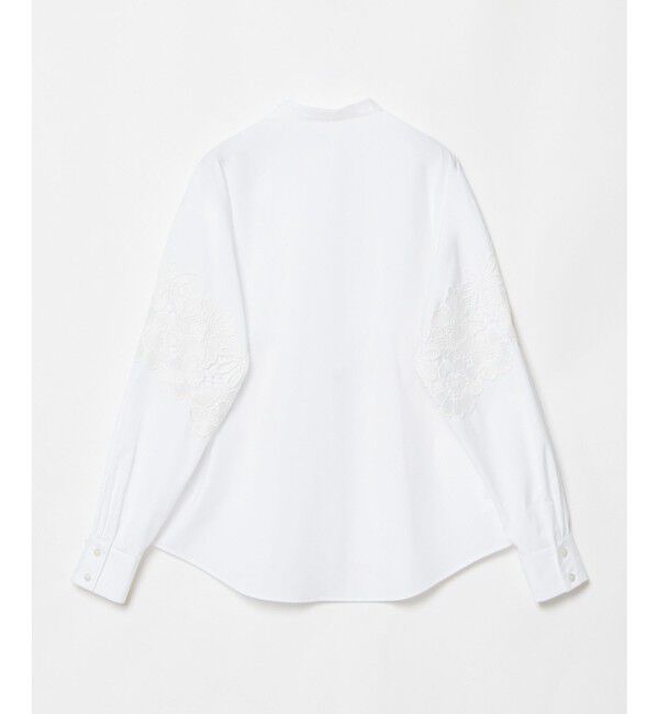 LOULOU WILLOUGHBY「【LOULOU WILLOUGHBY】フラワーレースシャツ」|シャツ・ブラウス|