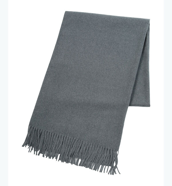 ur's「カシミヤタッチストール」|ストール|チャコール