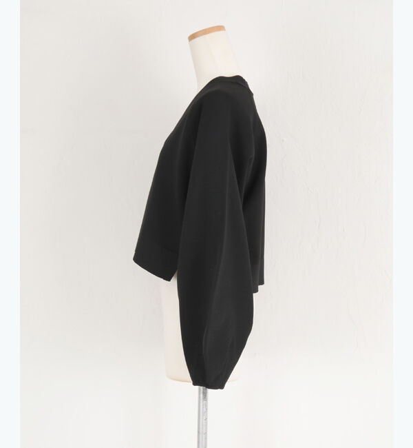 titivate「【前坂美結さんコラボ】Vネッククロップドニットカーディガン」|ニット・セーター|