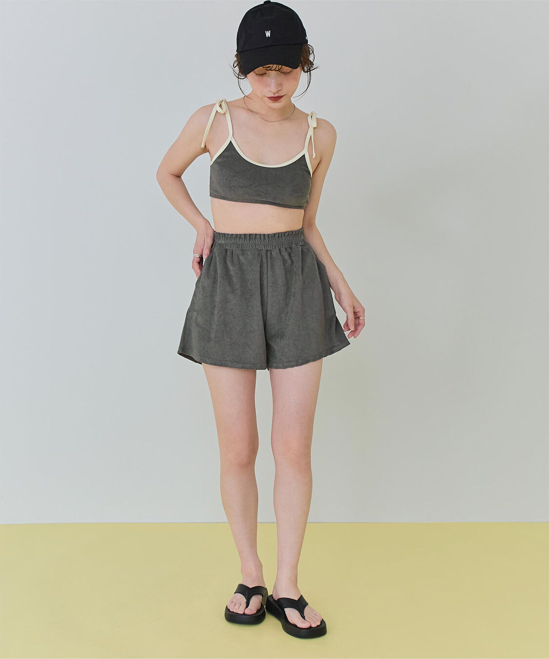 SEA DRESS「パイル素材ショートパンツ」|ショーツ|