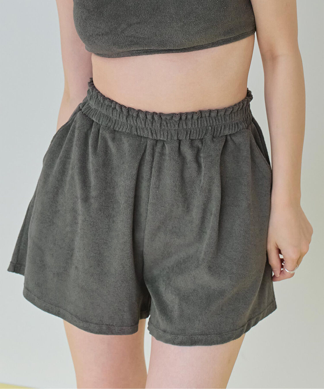 SEA DRESS「パイル素材ショートパンツ」|ショーツ|