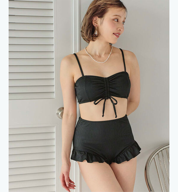 SEA DRESS「シアートップス付ビキニ/セット水着」|ビキニ|