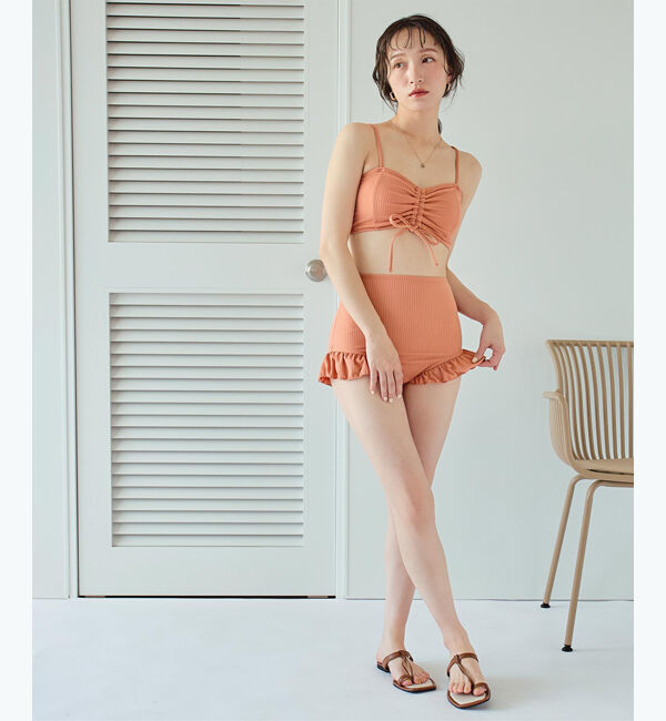 SEA DRESS「シアートップス付ビキニ/セット水着」|ビキニ|