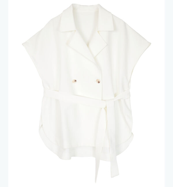 ur's「トレンチデザインジレ/ブラウス」|シャツ・ブラウス|