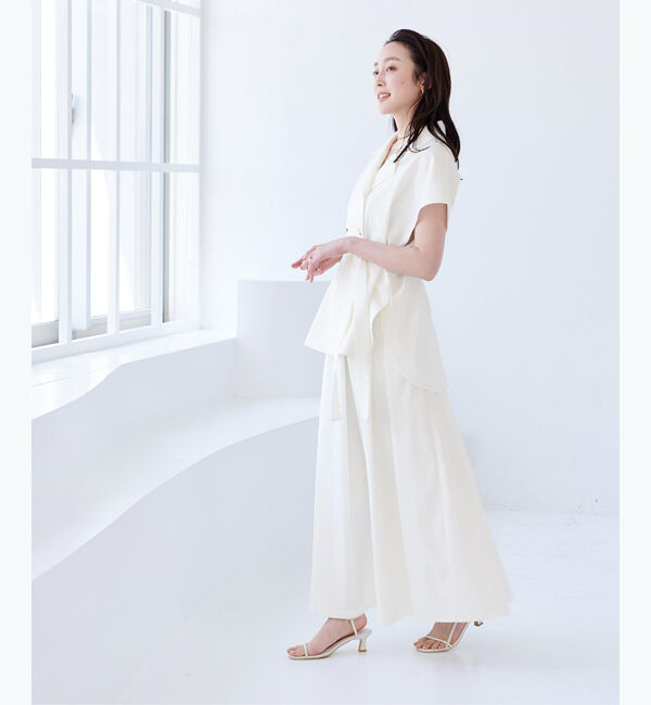 ur's「トレンチデザインジレ/ブラウス」|シャツ・ブラウス|