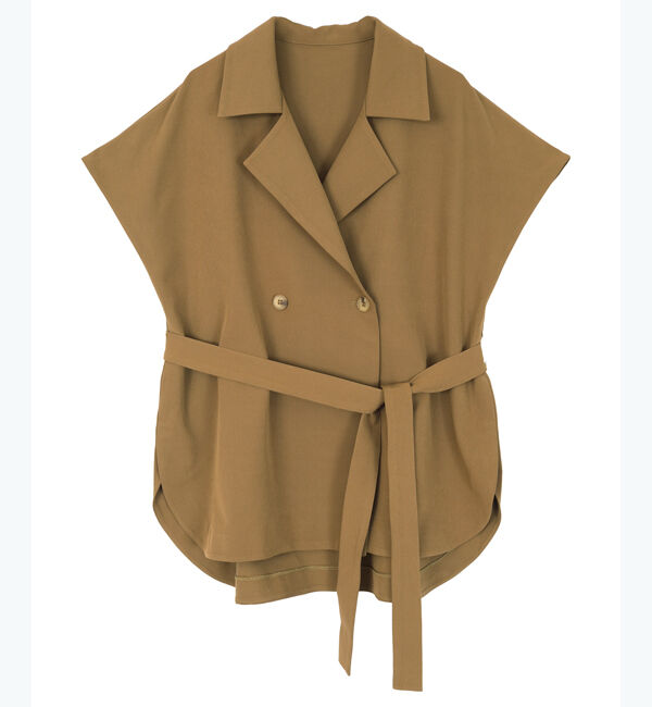 ur's「トレンチデザインジレ/ブラウス」|シャツ・ブラウス|