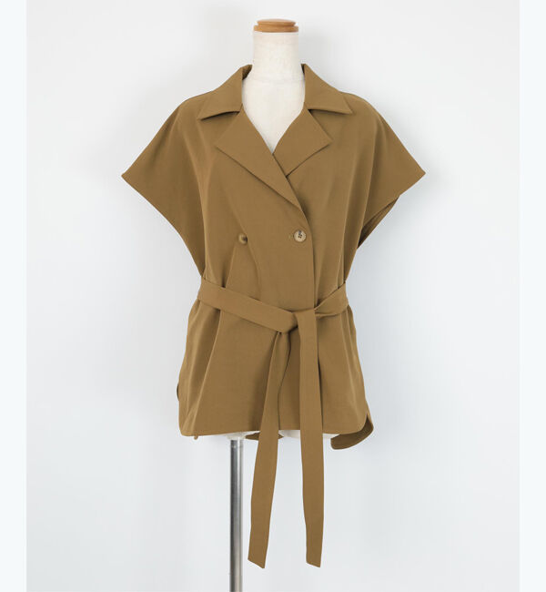 ur's「トレンチデザインジレ/ブラウス」|シャツ・ブラウス|