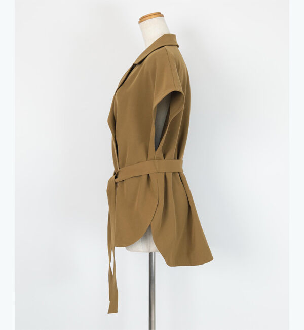 ur's「トレンチデザインジレ/ブラウス」|シャツ・ブラウス|