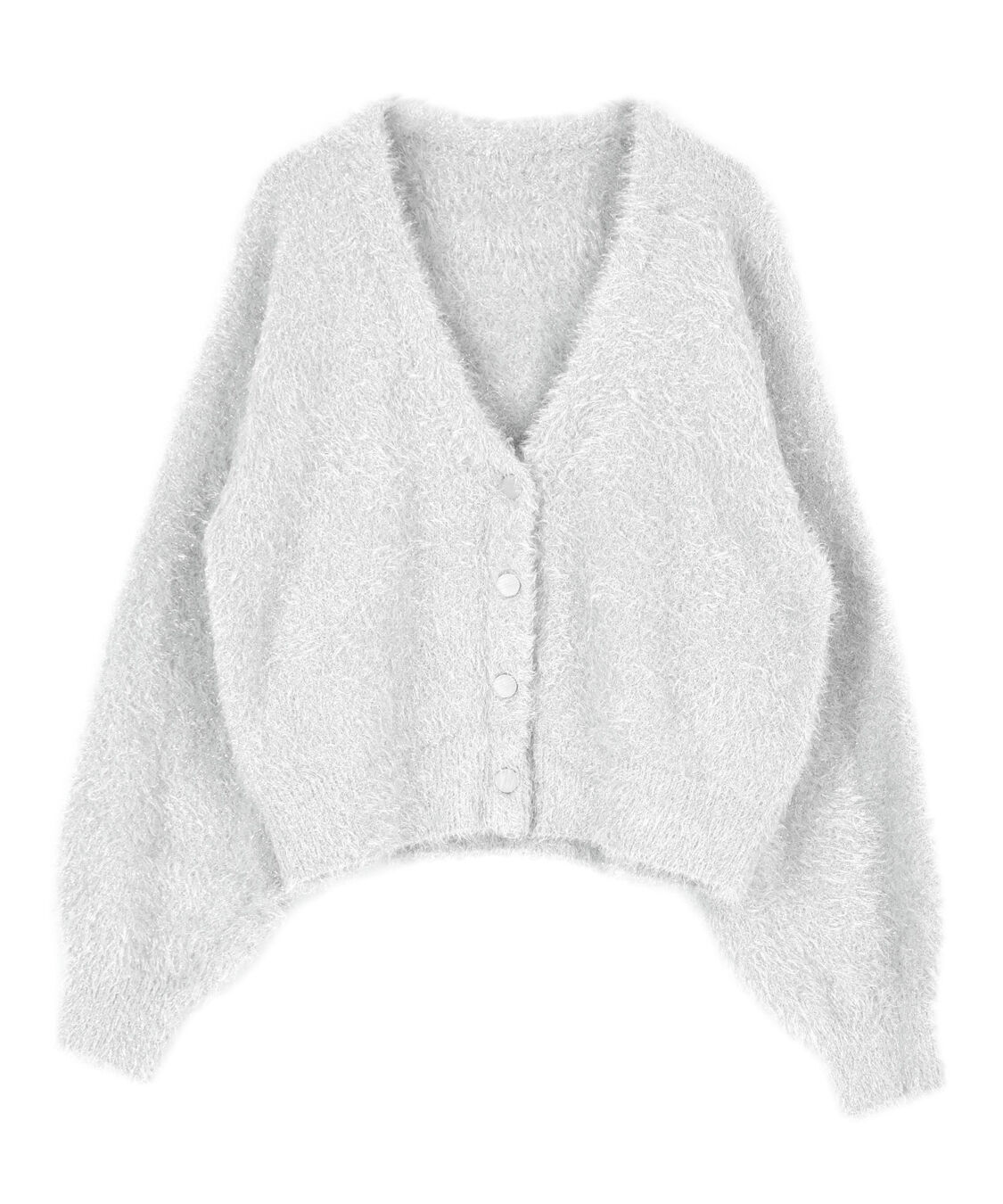 titivate「ふわっとラメシャギーニットカーディガン」|ニット・セーター|