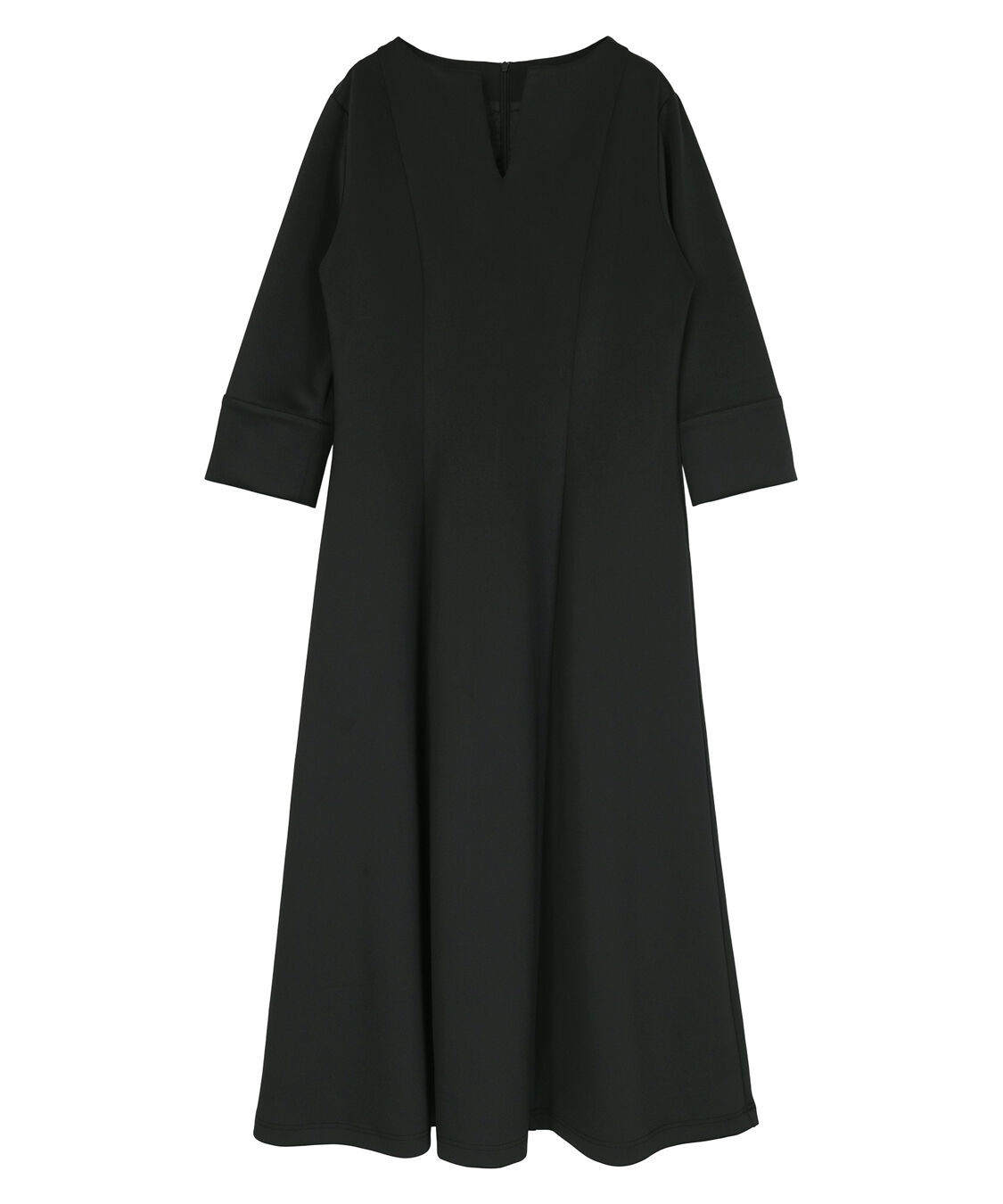 ur's「ボンディングキーネックウエストシェイプワンピース」|ワンピース|ブラック