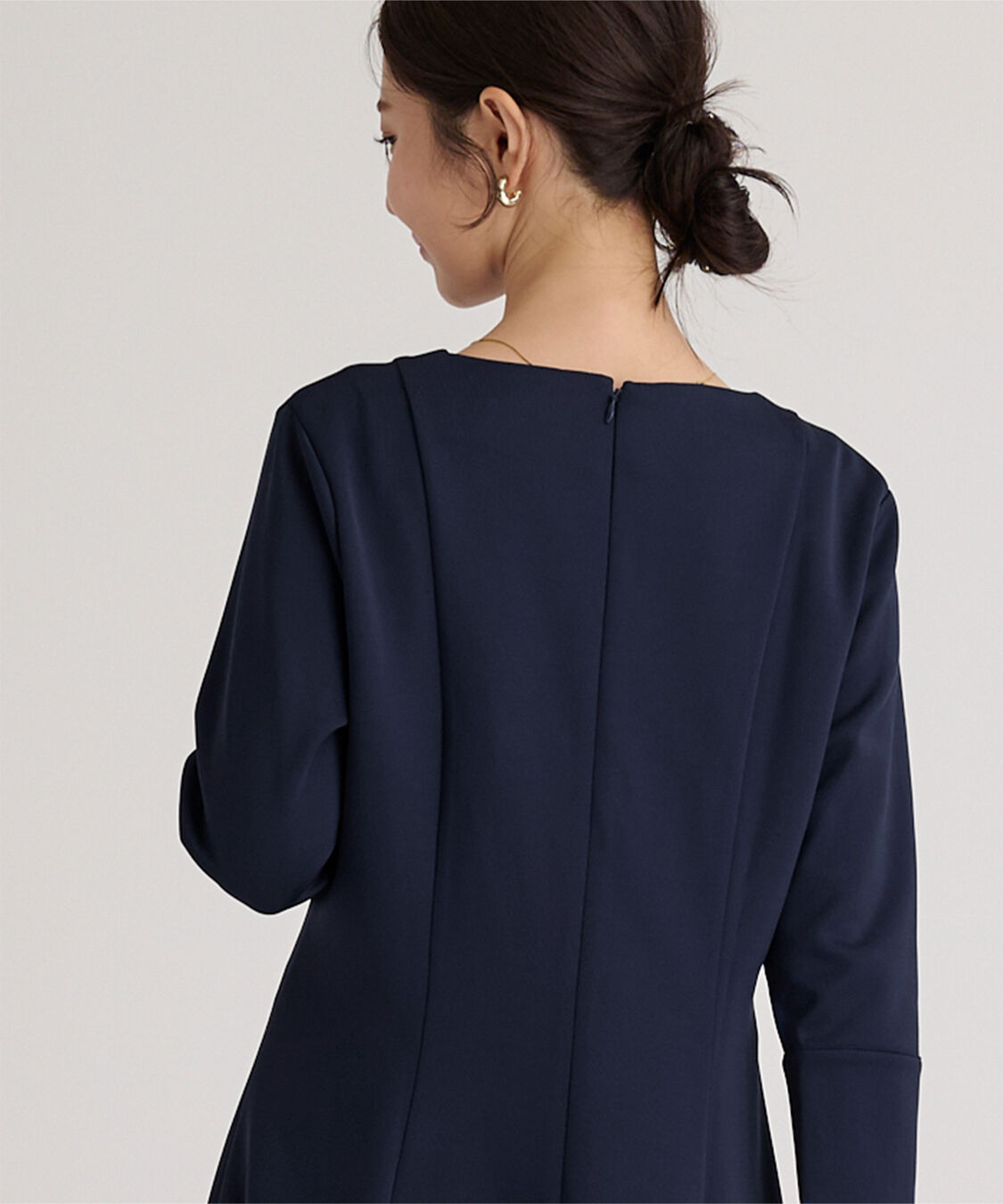 ur's「ボンディングキーネックウエストシェイプワンピース」|ワンピース|