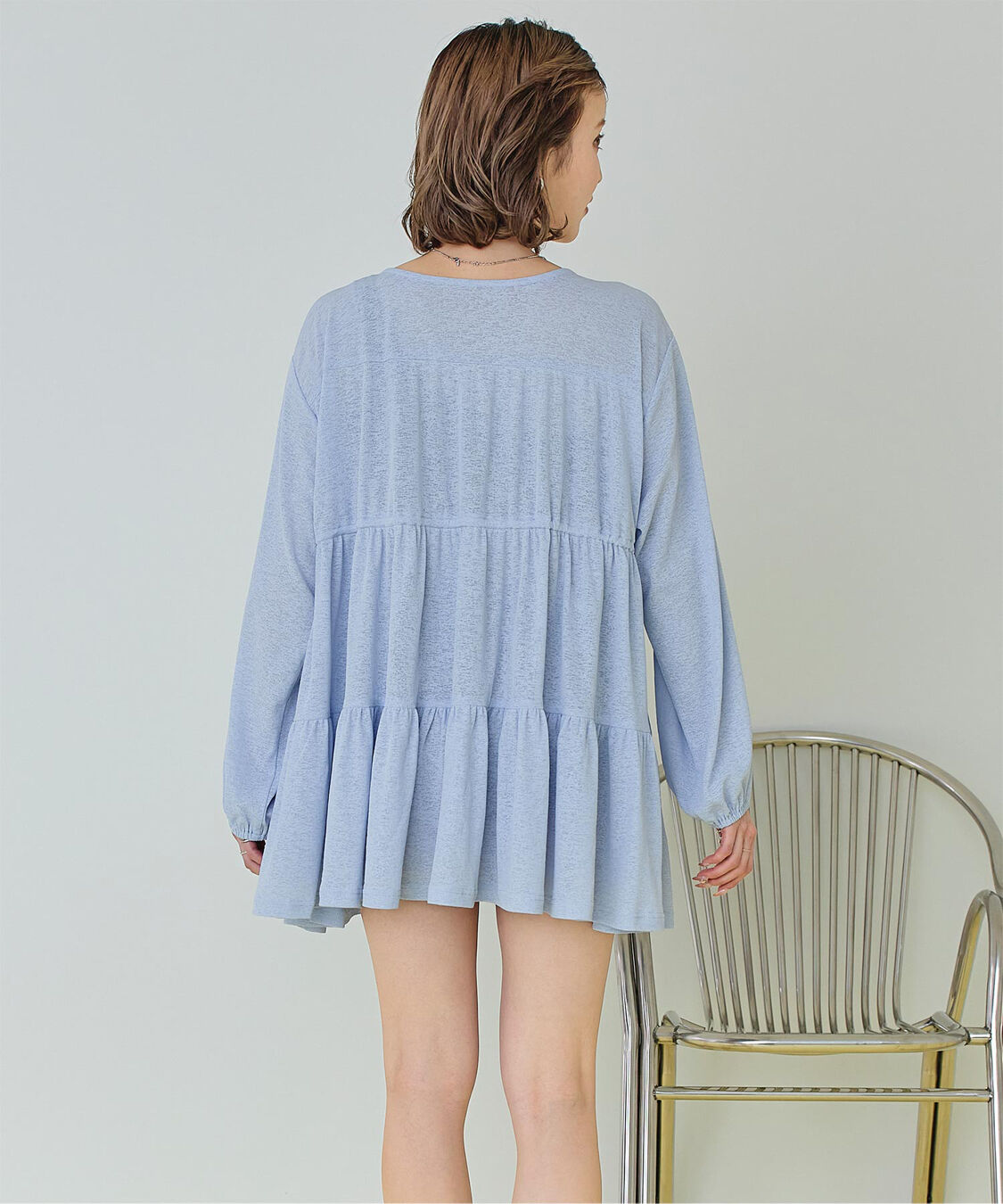 SEA DRESS「ティアードロングカーディガン/ラッシュガード」|コンビネゾン|