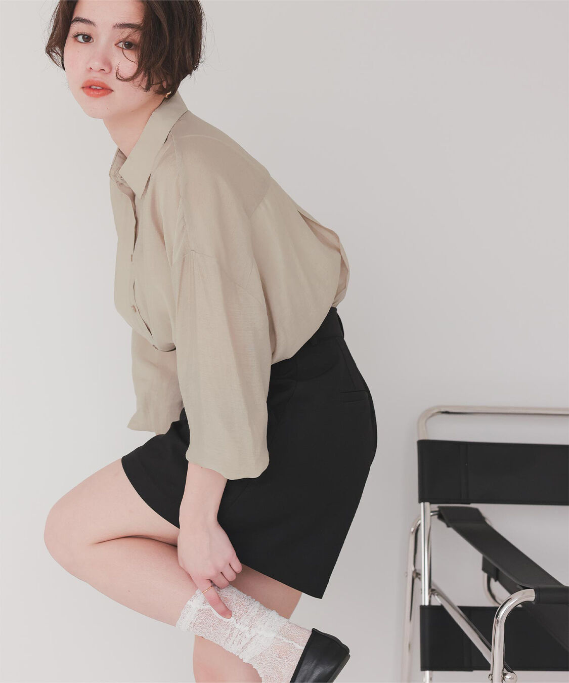 titivate「ベーシックシアーシャツ」|シャツ・ブラウス|